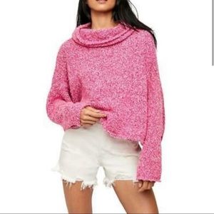 NWT Free People BFF Cowl Neck Sweater